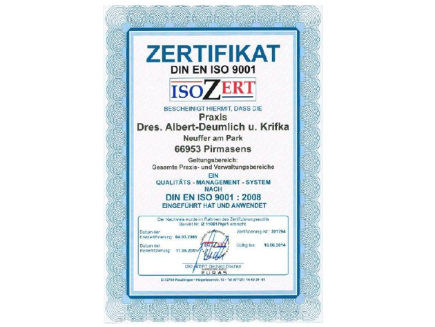 Zertifikat